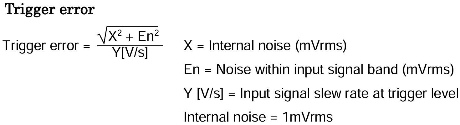 Measurement error